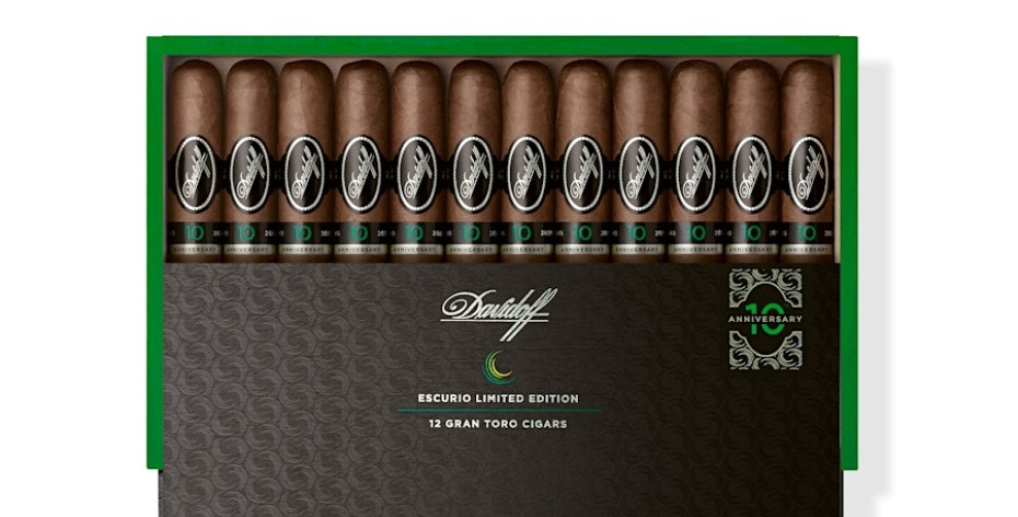 Davidoff kỷ niệm 10 năm Escurio với xì gà phiên bản giới hạn