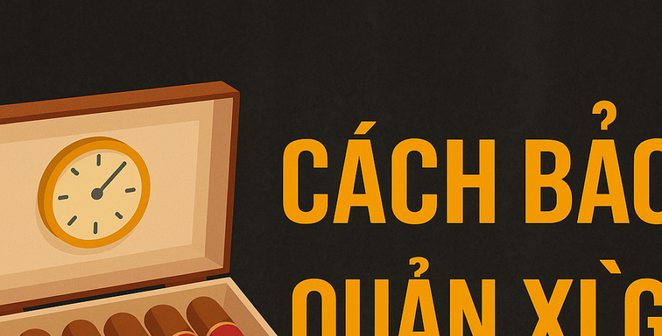 Cách Bảo Quản Xì Gà Đúng Chuẩn Hướng Dẫn Từ A–Z Cho Người Chơi Xì Gà