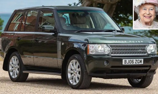 Chiếc Range Rover cũ của Nữ hoàng Elizabeth sắp được bán đấu giá