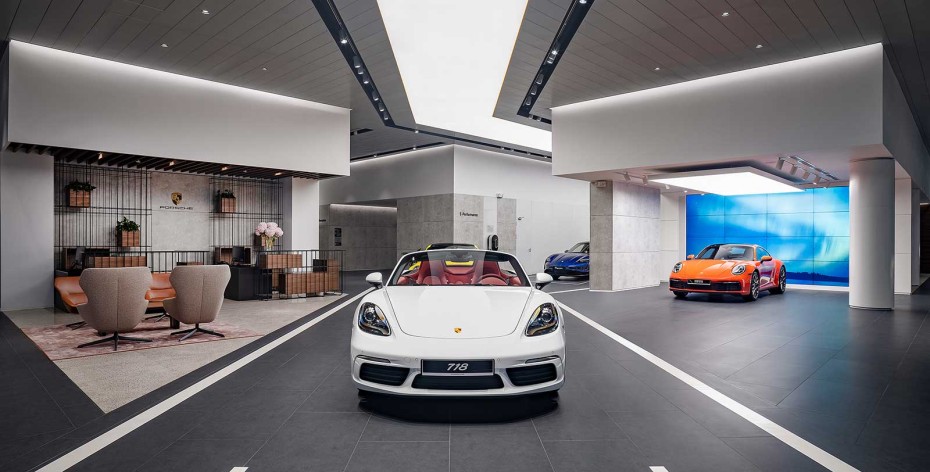 Porsche Sài Gòn – chuẩn mực mới của showroom ô tô
