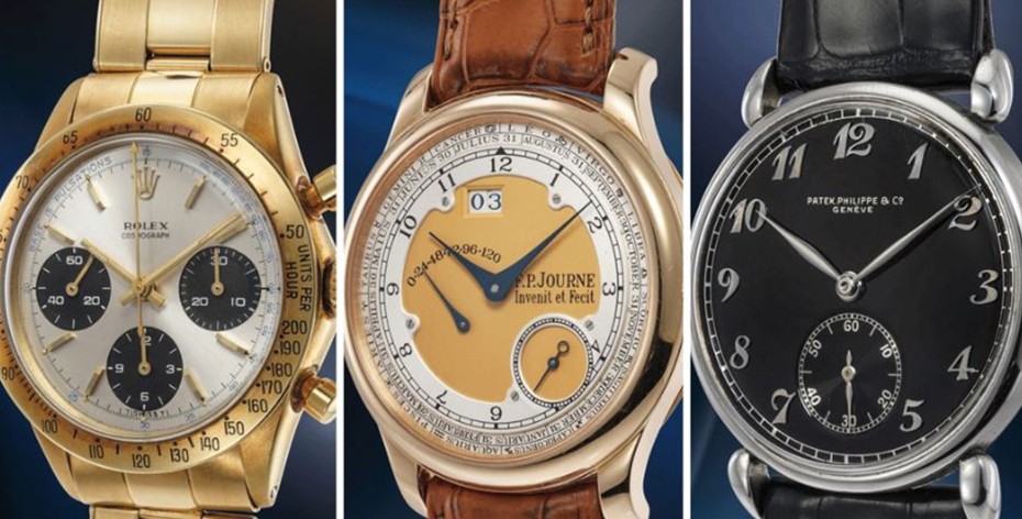 Phillips đã thu về 61,6 triệu USD từ Rolex, Patek Philippe và Audemars Piguet tại phiên đấu giá
