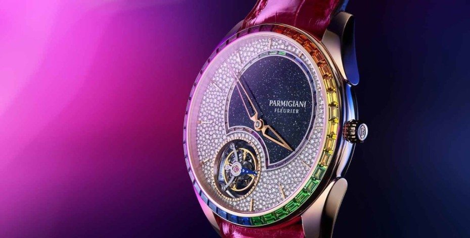 Tonda 1950 Flying Tourbillon Double Rainbow – “Cầu vồng” thời gian rực rỡ của Parmigiani Fleurier