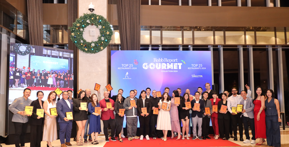 Lộ diện Top 25 nhà hàng và các tên tuổi khác của giải thưởng Robb Report Gourmet Collection 2024