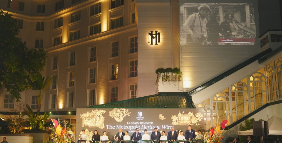 Metropole Hà Nội khai trương trở lại tòa nhà lịch sử Heritage Wing