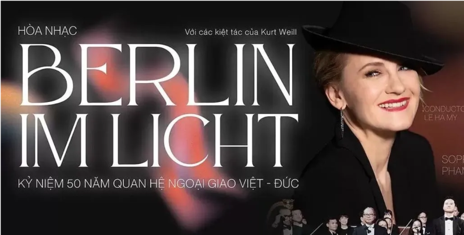 Hòa nhạc "Berlin rực sáng" quy tụ dàn nghệ sĩ xuất sắc của Việt Nam & Đức tối 28/2