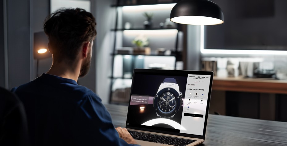 Tuỳ biến đồng hồ trực tuyến cùng Hublot