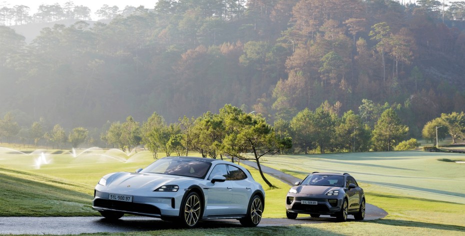 Lên núi xuống đèo cùng bộ đôi xe điện nhà Porsche