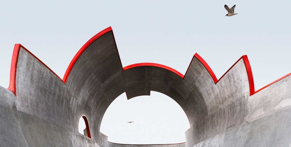 Vẻ đẹp đương đại khác biệt của những Skatepark không người trượt