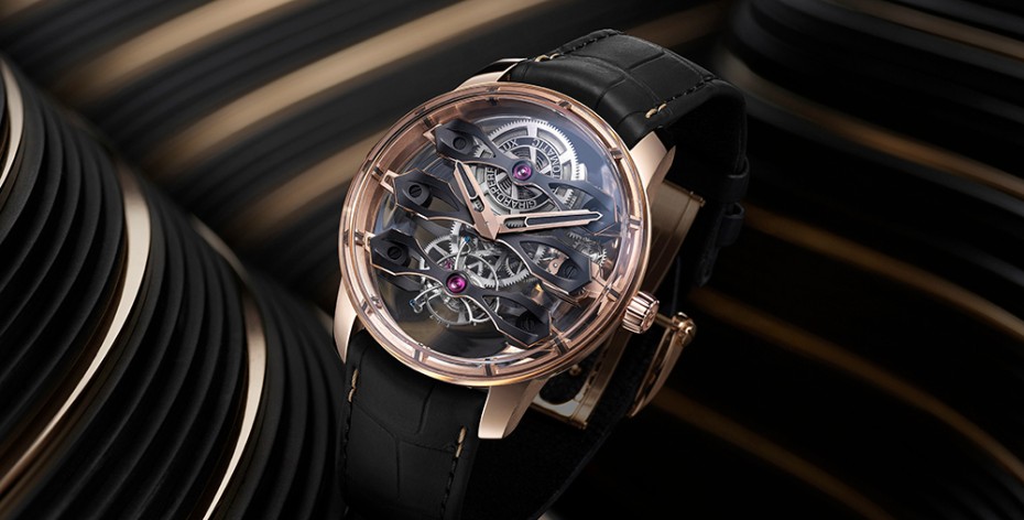 Lộ diện “cỗ máy thời gian” Girard-Perregaux Tourbillon vàng hồng trị giá 156.000 USD