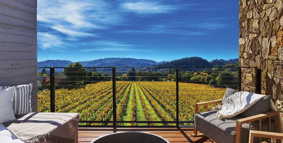 3 khách sạn hoàn hảo để tận hưởng rượu ngon cảnh đẹp vùng thung lũng Napa ở California