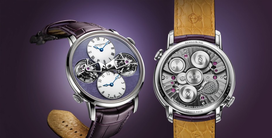 Arnold & Son ra mắt chiếc đồng hồ độc bản làm từ Đá mắt rồng