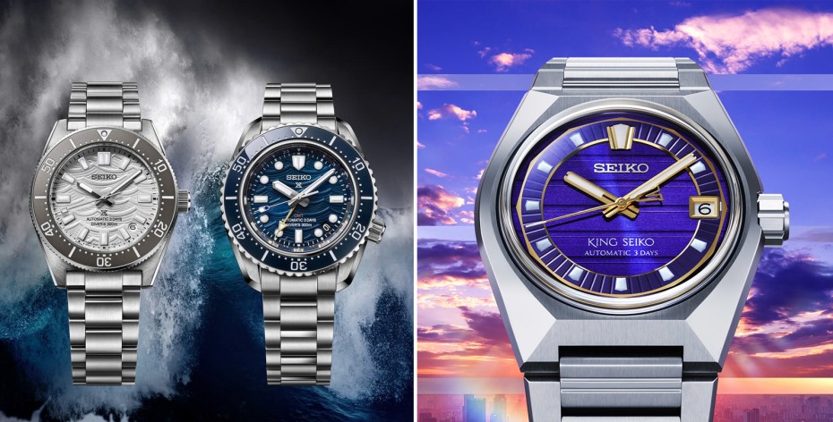 Seiko tái sinh huyền thoại King Seiko VANAC cùng bộ ba Prospex kỷ niệm 60 năm đồng hồ lặn