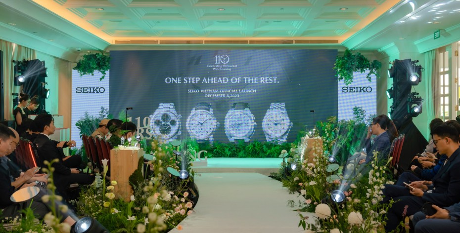 Thương hiệu Seiko ra mắt thị trường Việt Nam