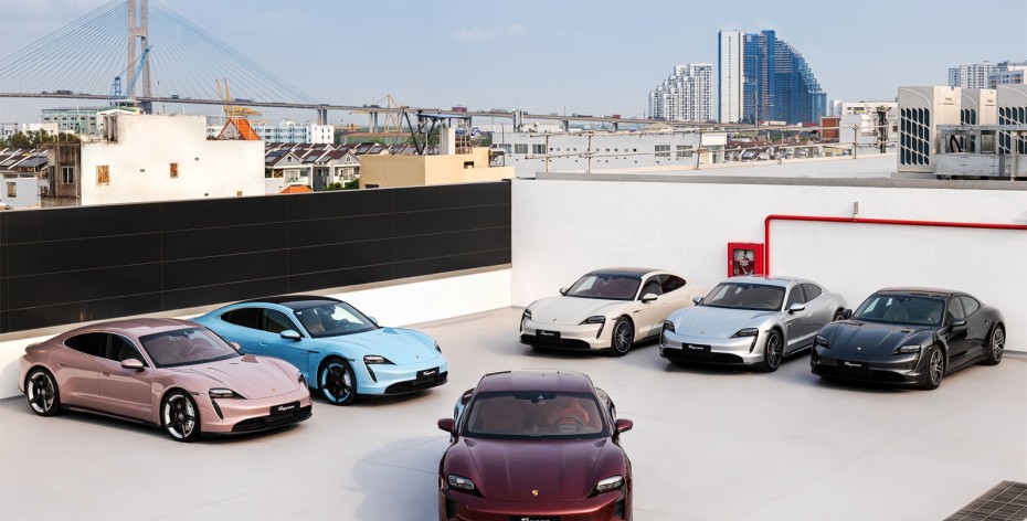 Những chiếc Porsche Taycan thuần điện đầu tiên “cập bến” tại Việt Nam