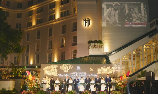 Metropole Hà Nội khai trương trở lại tòa nhà lịch sử Heritage Wing