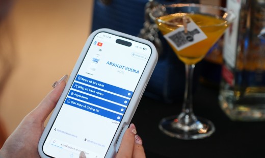 Pernod Ricard thúc đẩy văn hoá uống có trách nhiệm thông qua nhãn điện tử E-label