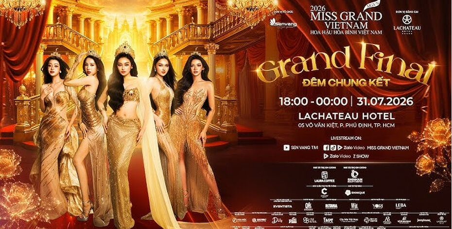 Chung kết Miss Grand Vietnam 2026 Đêm tranh tài bùng nổ, sự cố bất ngờ trên sóng trực tiếp và lộ diện những ứng viên hàng đầu